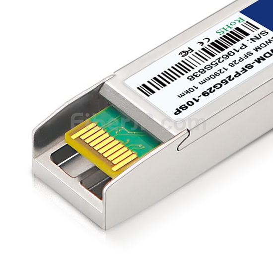 汎用 対応互換 25G CWDM SFP28モジュール（1290nm 10km DOM）の画像