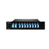 9チャネル 1270-1590nm CWDM波長合分波モジュール（LC/UPC、シングルファイバ、サイドA、プラグインモジュール）の画像