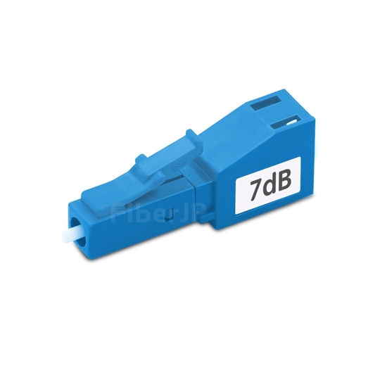 LC/UPC シングルモード光固定減衰器（オス-メス、7dB）の画像