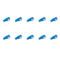 LC/UPC シングルモード光固定減衰器（オス-メス、7dB、10個/パック)
