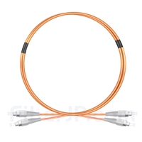 2M FC/UPC-FC/UPC デュプレックス マルチモード 光パッチケーブル（2.0mm PVC/OFNR OM1）