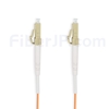 1m LC/UPC-LC/UPC デュプレックス マルチモード 光パッチケーブル（2.0mm PVC/OFNR OM1）の画像