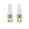 1m LC/UPC-LC/UPC デュプレックス マルチモード 光パッチケーブル（2.0mm PVC/OFNR OM1）の画像