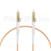 1m LC/UPC-LC/UPC シンプレックス マルチモード 光パッチケーブル（2.0mm PVC/OFNR OM1）の画像