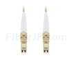 1m LC/UPC-LC/UPC シンプレックス マルチモード 光パッチケーブル（2.0mm PVC/OFNR OM1）の画像