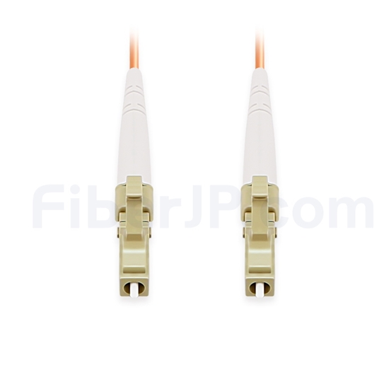 5m LC/UPC-LC/UPC シンプレックス マルチモード 光パッチケーブル（2.0mm PVC/OFNR OM1）の画像