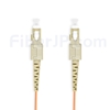 15m SC/UPC-SC/UPC デュプレックス マルチモード 光パッチケーブル（3.0mm PVC/OFNR OM1）の画像