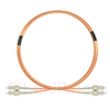 3m SC/UPC-SC/UPC デュプレックス マルチモード 光パッチケーブル（3.0mm PVC/OFNR OM1）の画像