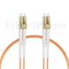 3m LC/UPC-LC/UPC デュプレックス マルチモード 光パッチケーブル（3.0mm PVC/OFNR OM1）の画像