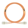 20m SC/UPC-SC/UPC デュプレックス マルチモード 光パッチケーブル（3.0mm PVC/OFNR OM1）の画像