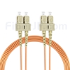20m SC/UPC-SC/UPC デュプレックス マルチモード 光パッチケーブル（3.0mm PVC/OFNR OM1）の画像