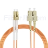 20m LC/UPC-SC/UPC デュプレックス マルチモード 光パッチケーブル（3.0mm PVC/OFNR OM1）の画像