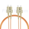 5m SC/UPC-SC/UPC デュプレックス マルチモード 光パッチケーブル(2.0mm LSZH OM2)の画像