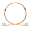 2m SC/UPC-SC/UPC デュプレックス マルチモード 光パッチケーブル(2.0mm LSZH OM2)の画像