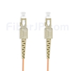 2m SC/UPC-SC/UPC デュプレックス マルチモード 光パッチケーブル(2.0mm LSZH OM2)の画像
