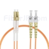3m LC/UPC-ST/UPC デュプレックス マルチモード 光パッチケーブル(2.0mm LSZH OM2)の画像