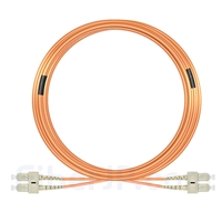 30m SC/UPC-SC/UPC デュプレックス マルチモード 光パッチケーブル（3.0mm PVC/OFNR OM2)の画像