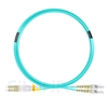 5m LC/UPC-ST/UPC デュプレックス マルチモード 光パッチケーブル（2.0mm PVC/OFNR OM3）の画像