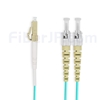 5m LC/UPC-ST/UPC デュプレックス マルチモード 光パッチケーブル（2.0mm PVC/OFNR OM3）の画像
