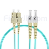 3m SC/UPC-ST/UPC デュプレックス マルチモード 光パッチケーブル（2.0mm PVC/OFNR OM3）の画像