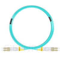 7m LC/UPC-LC/UPC デュプレックス マルチモード 光パッチケーブル（2.0mm LSZH OM3）の画像