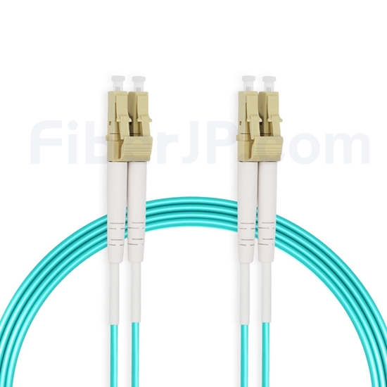 7m LC/UPC-LC/UPC デュプレックス マルチモード 光パッチケーブル（2.0mm LSZH OM3）の画像