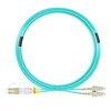15m LC/UPC-SC/UPC デュプレックス マルチモード 光パッチケーブル（2.0mm LSZH OM3）の画像