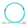 10m LC/UPC-SC/UPC デュプレックス マルチモード 光パッチケーブル（2.0mm OFNP OM3）の画像