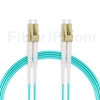 10m LC/UPC-LC/UPC デュプレックス マルチモード 光パッチケーブル（2.0mm OFNP OM3）の画像