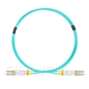 1m LC/UPC-LC/UPC デュプレックス マルチモード 光パッチケーブル（2.0mm LSZH OM4）の画像