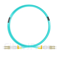 5m LC/UPC-LC/UPC デュプレックス マルチモード 光パッチケーブル（2.0mm LSZH OM4）の画像