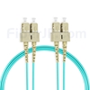 5m SC/UPC-SC/UPC デュプレックス マルチモード 光パッチケーブル（3.0mm LSZH OM4）の画像