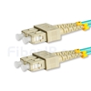 3m SC/UPC-SC/UPC デュプレックス マルチモード 光パッチケーブル（3.0mm PVC/OFNR OM4）の画像