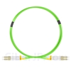 1m LC/UPC-LC/UPC デュプレックス マルチモード 広帯域 光パッチケーブル（2.0mm LSZH OM5）の画像