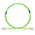 2m LC/UPC-LC/UPC デュプレックス マルチモード 広帯域 光パッチケーブル（2.0mm LSZH OM5）の画像