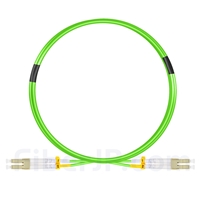 3m LC/UPC-LC/UPC デュプレックス マルチモード 広帯域 光パッチケーブル（2.0mm LSZH OM5）の画像