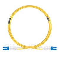 7m LC/UPC-LC/UPC デュプレックス シングルモード 光パッチケーブル（2.0mm PVC/OFNR OS2）の画像