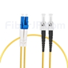 1m LC/UPC-ST/UPC デュプレックス シングルモード 光パッチケーブル（2.0mm PVC/OFNR OS2）の画像