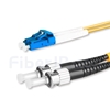 3m LC/UPC-ST/UPC デュプレックス シングルモード 光パッチケーブル（2.0mm PVC/OFNR OS2）の画像