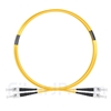 2m ST/UPC-ST/UPC デュプレックス シングルモード 光パッチケーブル（2.0mm PVC/OFNR 9/125）の画像