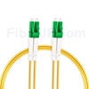 5m LC/APC-LC/APC デュプレックス シングルモード 光パッチケーブル（2.0mm PVC/OFNR OS2）の画像