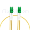 1m LC/APC-LC/APC デュプレックス シングルモード 光パッチケーブル（2.0mm PVC/OFNR OS2）の画像
