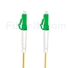 1m LC/APC-LC/APC デュプレックス シングルモード 光パッチケーブル（2.0mm PVC/OFNR OS2）の画像