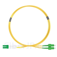 2m LC/APC-SC/APC デュプレックス シングルモード 光パッチケーブル（2.0mm PVC/OFNR OS2）