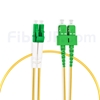 1m LC/APC-SC/APC デュプレックス シングルモード 光パッチケーブル（2.0mm PVC/OFNR OS2）の画像