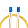 10m LC/UPC-LC/UPC デュプレックス シングルモード 光パッチケーブル（2.0mm OFNP OS2）の画像