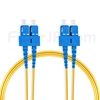 5m SC/UPC-SC/UPC デュプレックス シングルモード 光パッチケーブル（2.0mm LSZH OS2）の画像