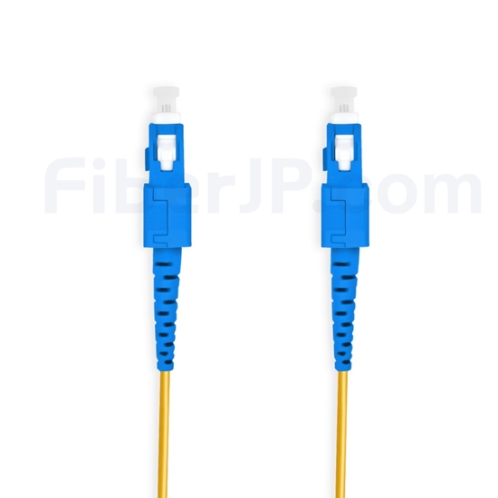 FiberJP: 5m OS2シングルモードSC光パッチケーブル｜SC/UPC-SC