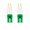 3m LC/APC-LC/APC デュプレックス シングルモード 光パッチケーブル（2.0mm OFNP 9/125)の画像