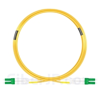 10m LC/APC-LC/APC デュプレックス シングルモード 光パッチケーブル（3.0mm PVC/OFNR 9/125)の画像